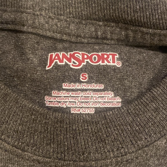 Towson University Tshirt Small Gray Jansport - Picture 4 of 7